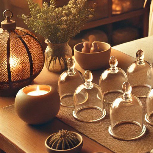 technique manuelle - ventouse avec décor apaisant