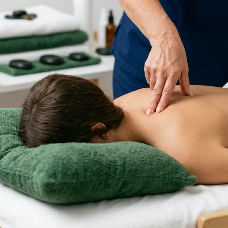 Massage thérapeutique du dos au cabinet Awareness à Lausanne